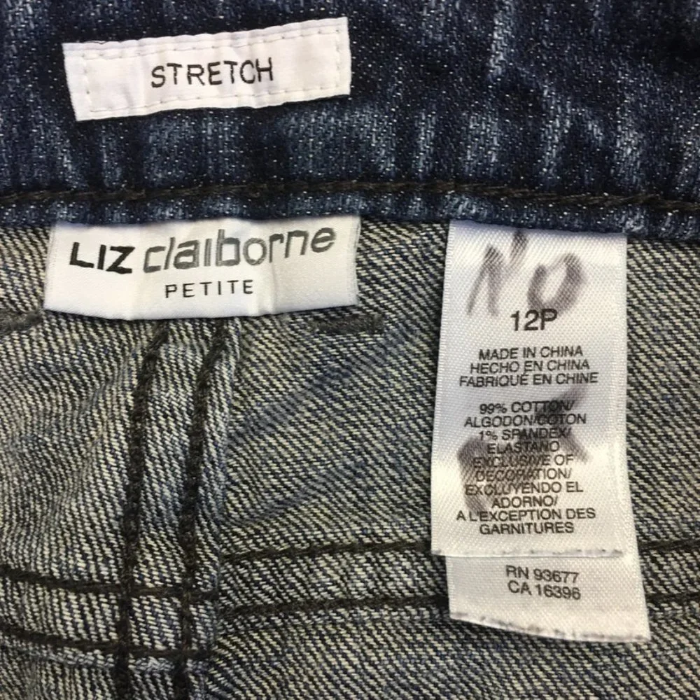 Liz Claiborne Ankle Cropped Jeans
